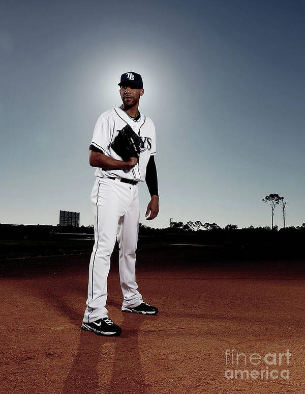 Media Day Art Print featuring the photograph David Price by Nick Laham