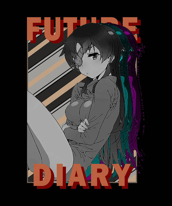 The Future Diary Mirai Nikki Anime Photographic Print for Sale by Anime  Store