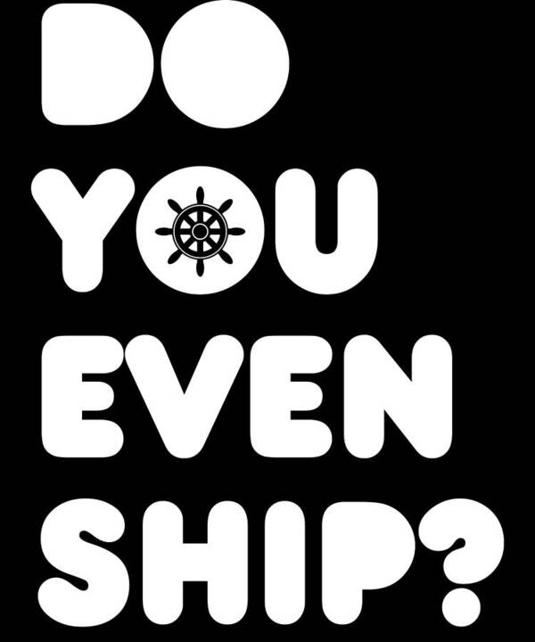 Boating Art Print featuring the digital art Do You Even Ship Funny Cruise by Flippin Sweet Gear