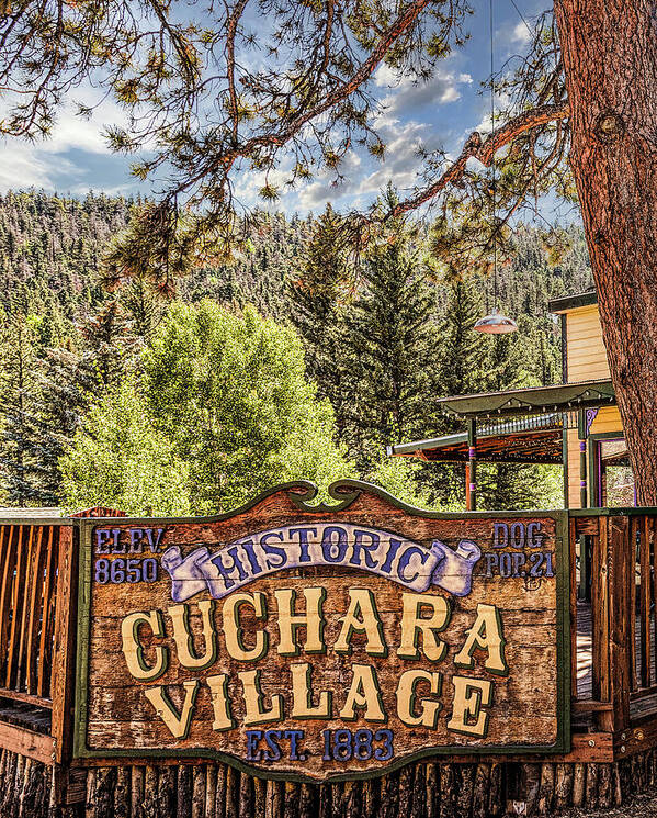 Colorado Art Print featuring the photograph Historic Cuchara Village by Debra Martz