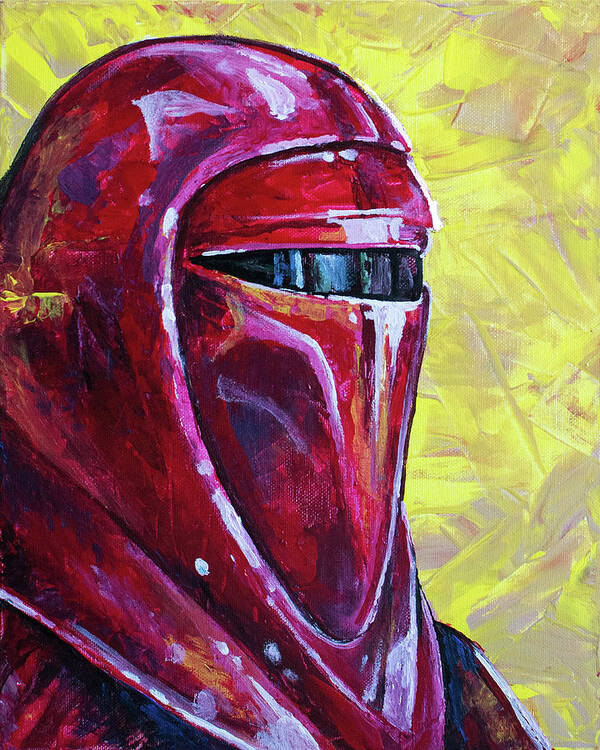 Star Wars Art Print featuring the painting Imperial Guard by Aaron Spong