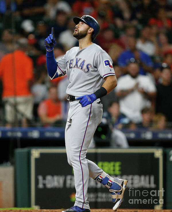 Ninth Inning Art Print featuring the photograph Joey Gallo by Bob Levey
