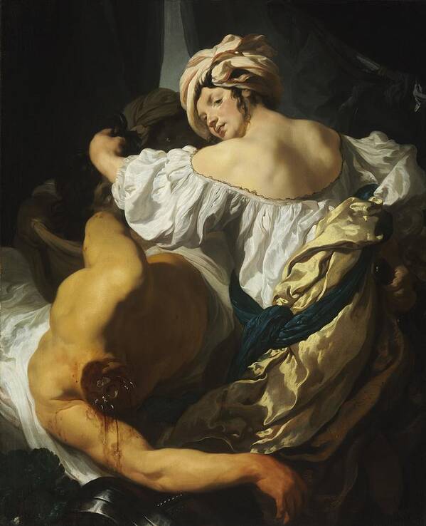 Johann Liss Art Print featuring the painting Judith in the Tent of Holofernes by Johann Liss