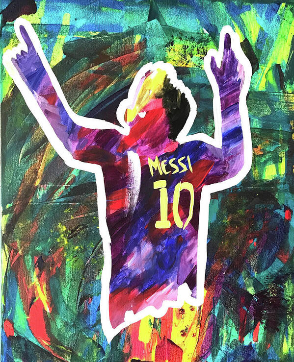 Download Messi PSG Vector Art Wallpaper | Wallpapers.com