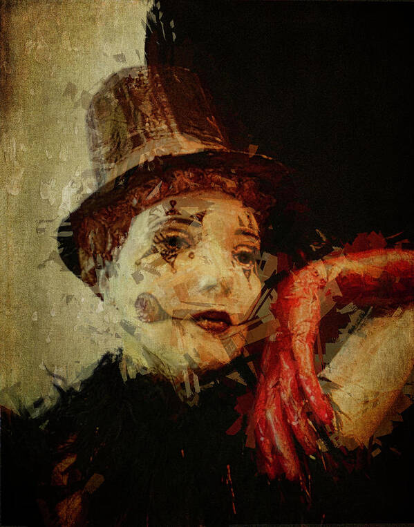 Circus Art Print featuring the photograph Mime by Pete Rems
