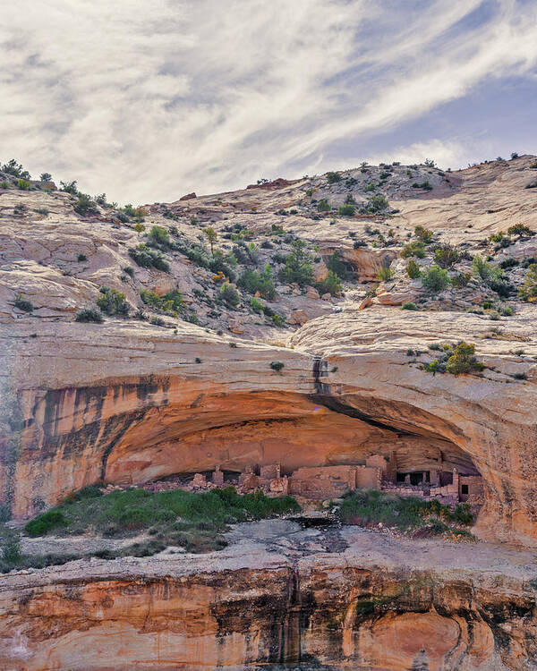  Art Print featuring the photograph October 2019 Cliff Dwelling by Alain Zarinelli