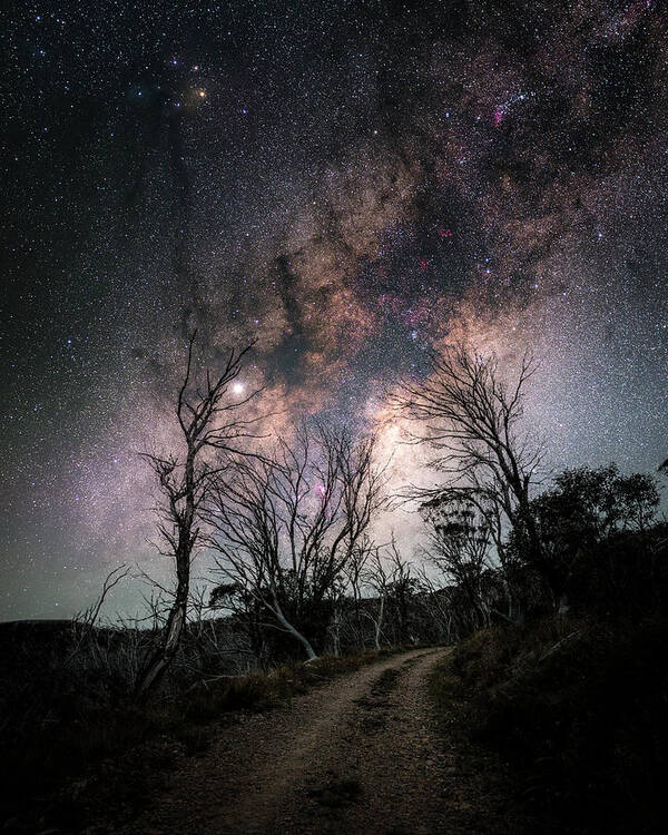 Milky Way Art Print featuring the photograph On The Way There by Ari Rex