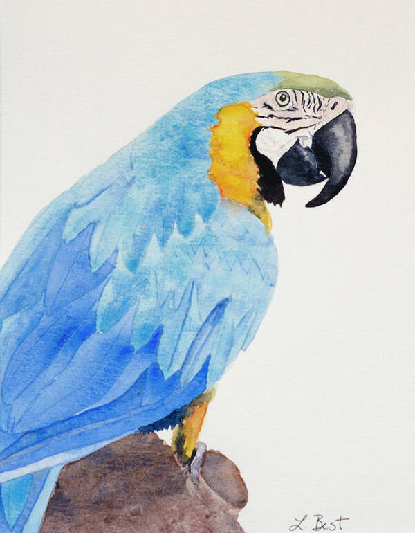 Polly Art Print featuring the painting Polly by Laurel Best