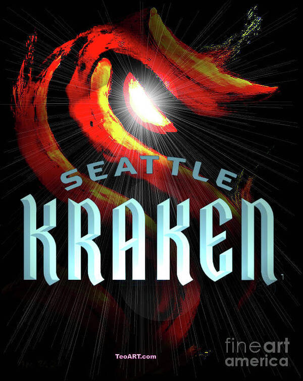 Seattle Kraken Hockey Posters for Sale