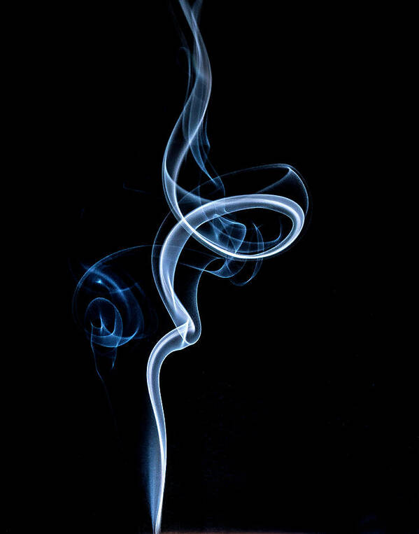 Smoke Art Print featuring the photograph Smoke Magic by Pete Rems