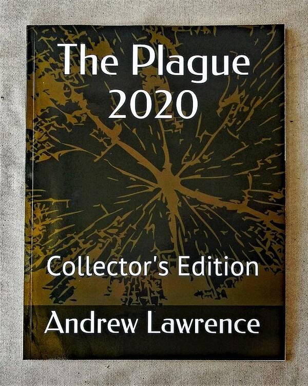 Pandemic Art Print featuring the photograph The Plague 2020 Book by Andrew Lawrence