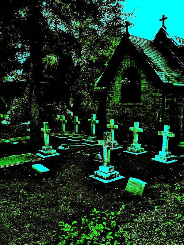  Art Print featuring the photograph 11 Crosses by Hominy Valley Photography