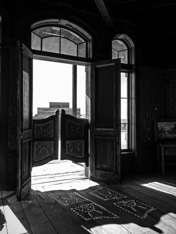 Lucinda Walter Art Print featuring the photograph Swinging Doors #1 by Lucinda Walter