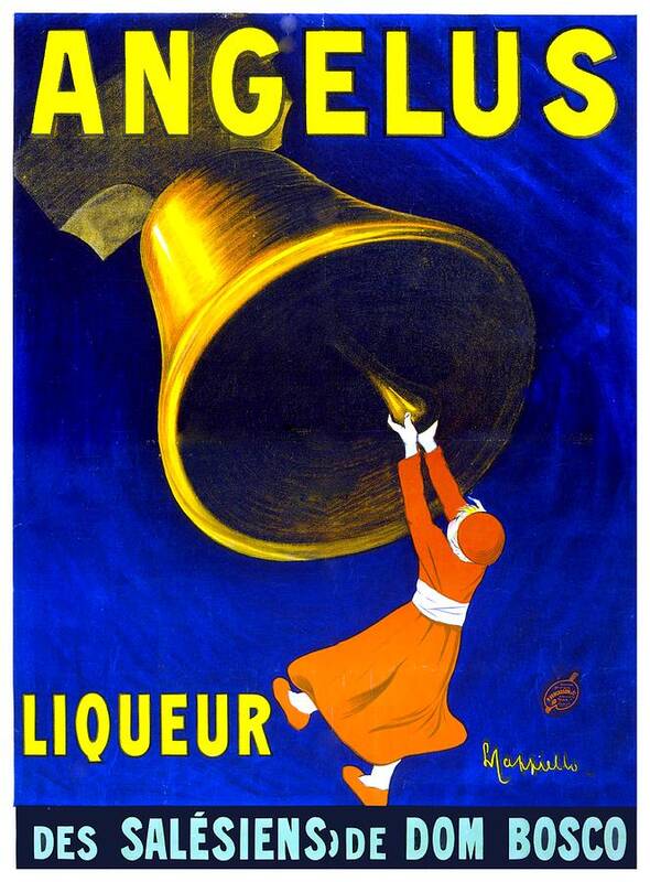 Angelus Art Print featuring the digital art 1920 - Angelus Liqueur Advertisement Poster - Color by John Madison