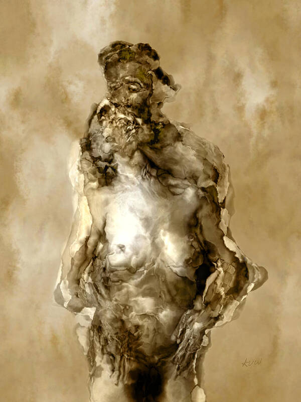 Nude Art Print featuring the photograph Melt #2 by Kurt Van Wagner