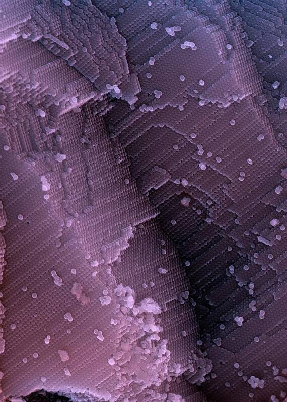 Ruby Art Print featuring the photograph Ruby Crystals by Stefan Diller/science Photo Library