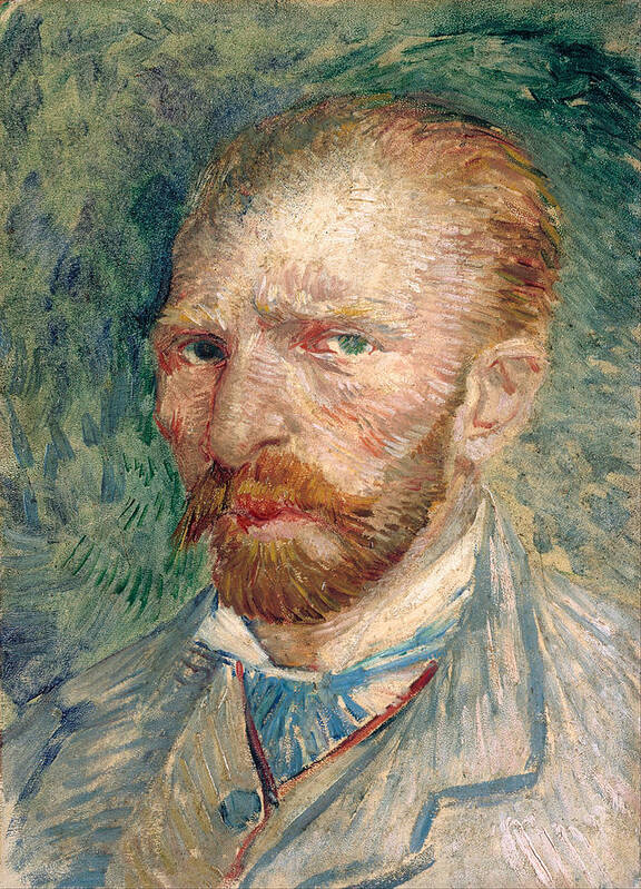 Vincent Art Print featuring the painting Self Portrait #28 by Vincent Van Gogh