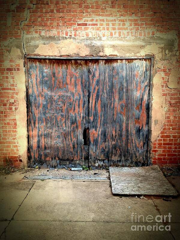 Door Art Print featuring the photograph 524 Indie by Sara Webb