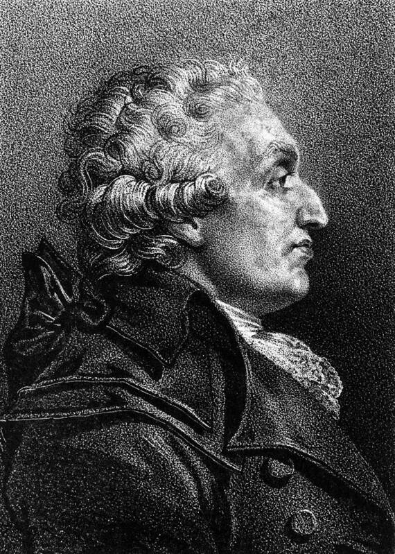 18th Century Art Print featuring the drawing Marquis De Condorcet #3 by Granger