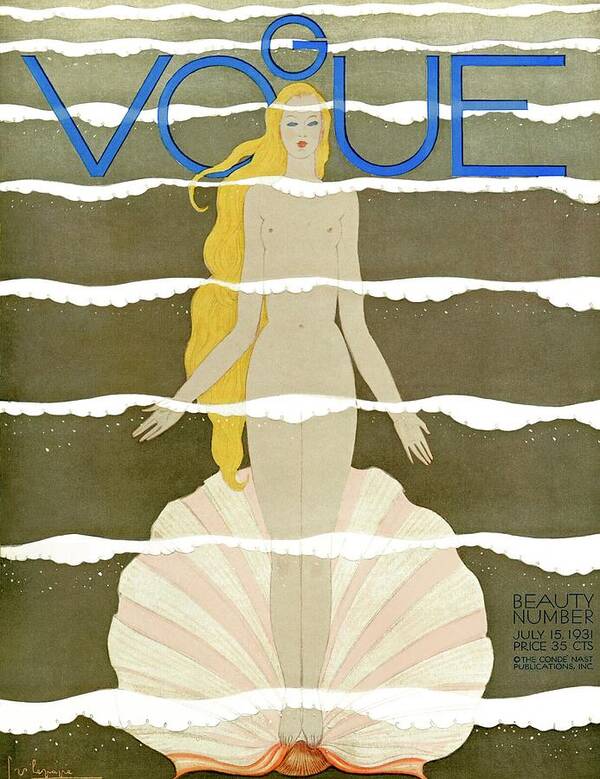 A Magazine Cover For Vanity Fair Of A Woman by Rita Senger