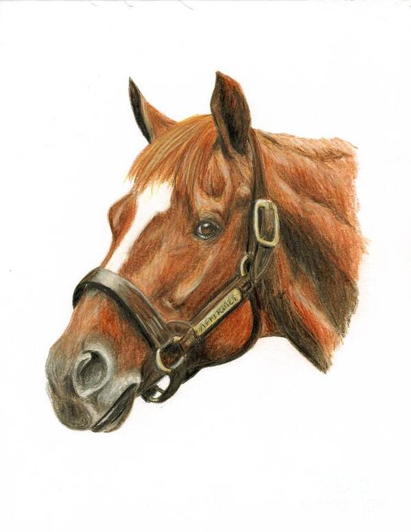 Affirmed Art Print featuring the painting Affirmed by Pat DeLong