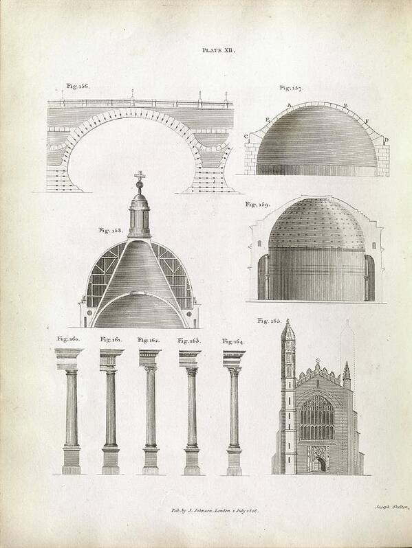 Bridge Art Print featuring the photograph Architectural Structures by Royal Institution Of Great Britain