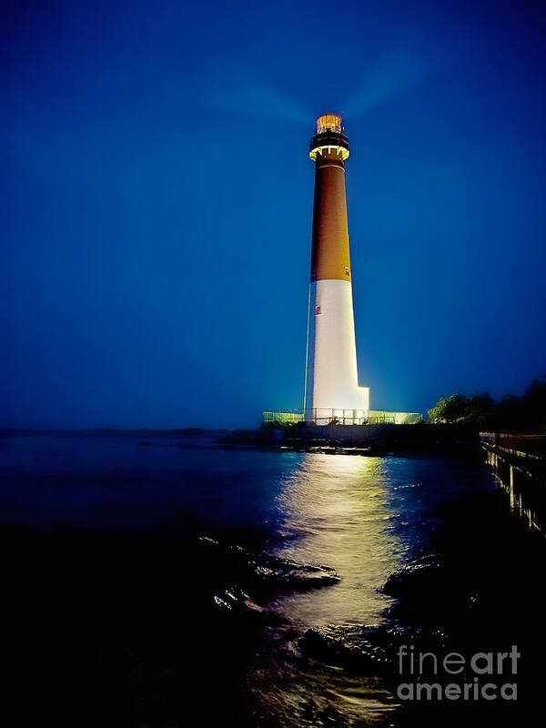 Lbi Art Print featuring the photograph Barnegat Lighthouse by Mark Miller