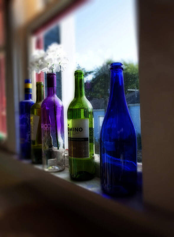 Still Life Art Print featuring the photograph Bottles by Mark Alder