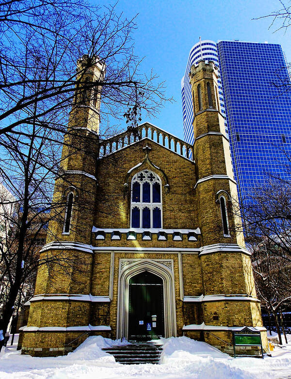 Toronto Art Print featuring the photograph Church of the Holy Trinity Toronto by Nicky Jameson