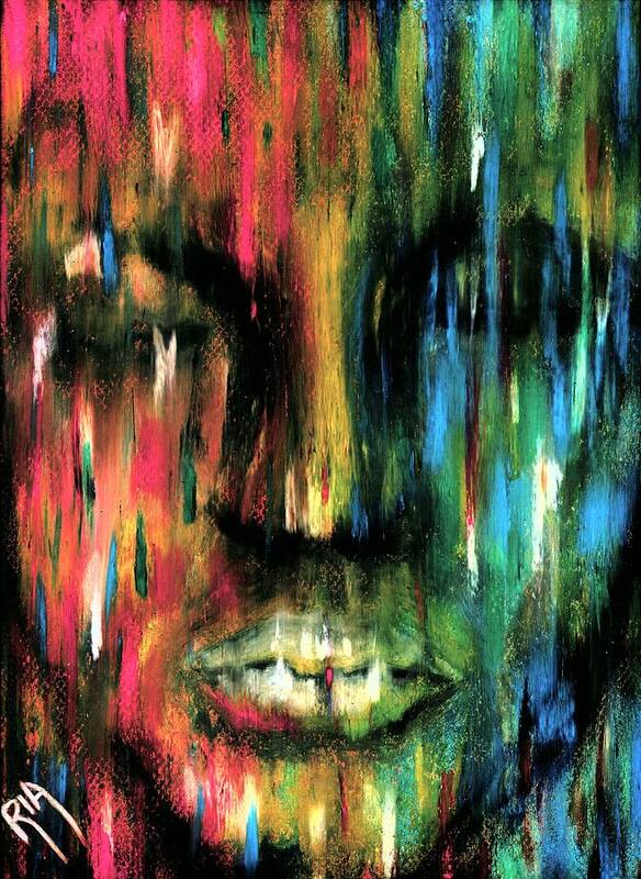 Colorful Art Print featuring the photograph ColorBlind by Artist RiA