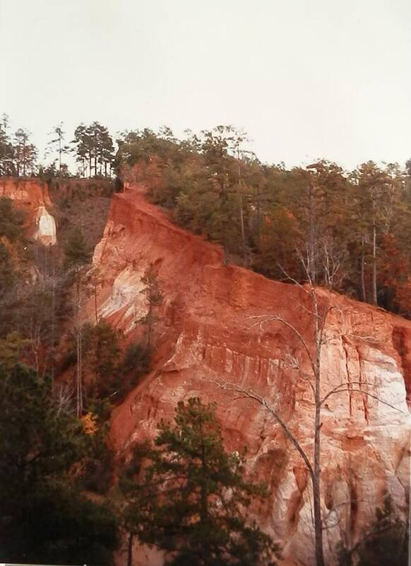 Scenic Little Grand Canyon Rim Landscape Photo Art Print featuring the photograph Colorful Canyon Rim by Belinda Lee