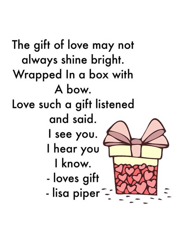  #nonobjective Art Print featuring the photograph Loves Gift by Lisa Piper