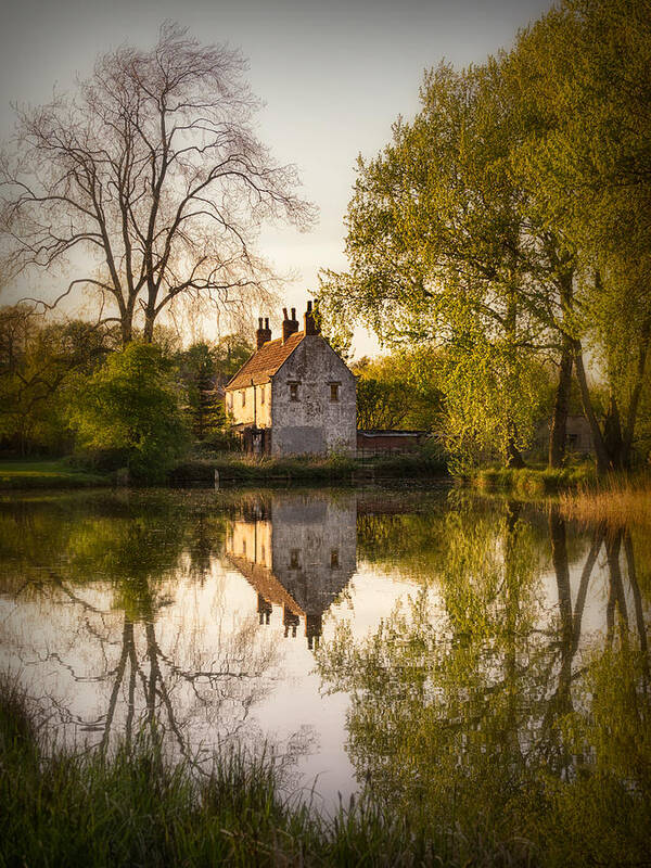 #faatoppicks Art Print featuring the photograph Game Keepers Cottage Cusworth by Ian Barber