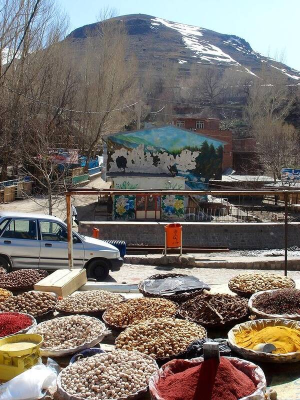 Spices Art Print featuring the photograph Iran Kandovan Spices by Lois Ivancin Tavaf