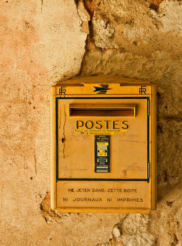 Post Art Print featuring the photograph Le Poste by Nigel Jones