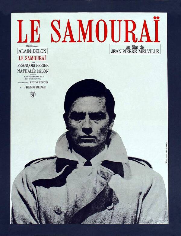 Movie Poster Art Print featuring the photograph Le Samourai - 1967 by Georgia Clare