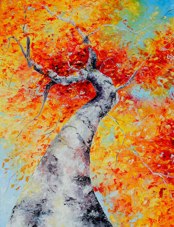 Autumn Art Print featuring the painting Love That Rejoices by Meaghan Troup