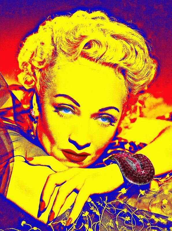 Actress Art Print featuring the photograph Marlene Dietrich by Art Cinema Gallery
