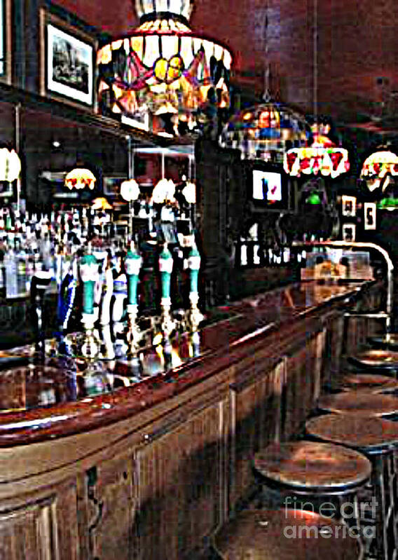 #photography Art Print featuring the photograph Martins bar in DC 4718 002 by Kip Vidrine