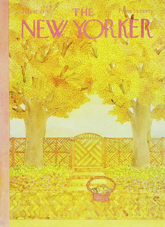 Illustration Art Print featuring the painting New Yorker July 12th 1976 by Jenni Oliver