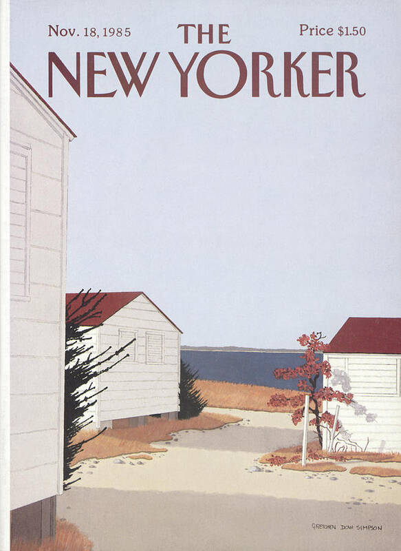 Nature Art Print featuring the painting New Yorker November 18th, 1985 by Gretchen Dow Simpson