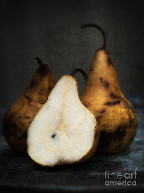 Fruit Art Print featuring the photograph Pear Still life by Edward Fielding