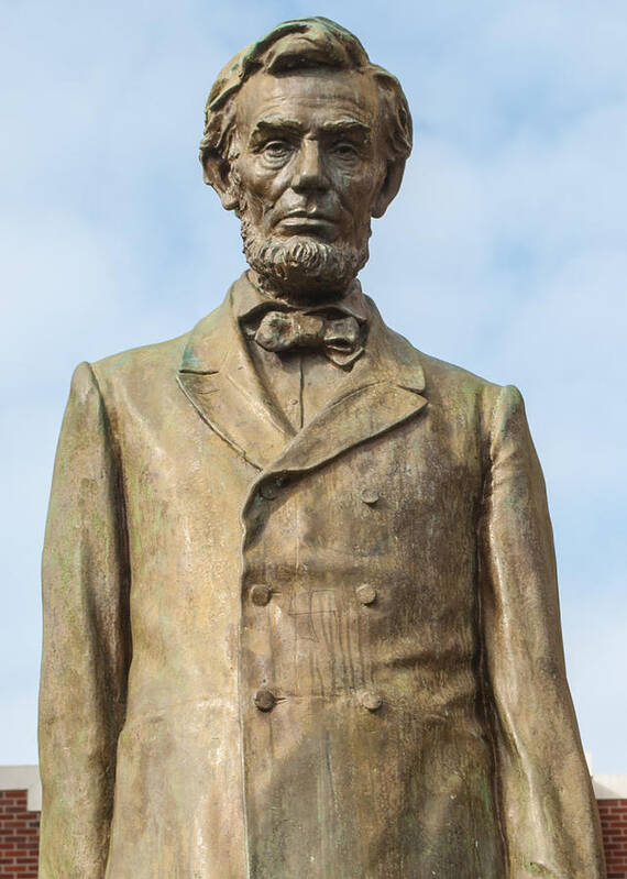 President Lincoln Art Print featuring the photograph President Lincoln Statue by Tikvah's Hope