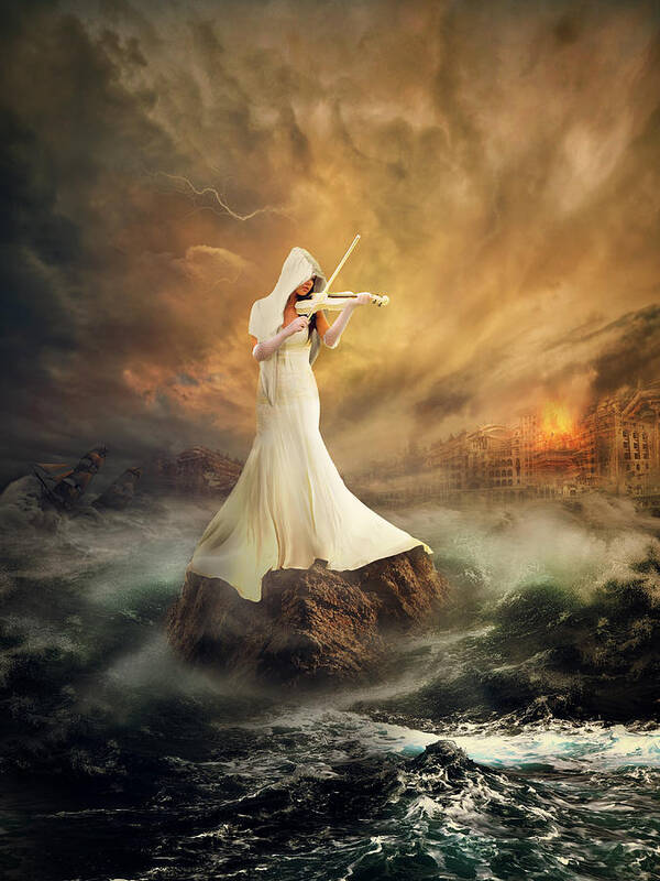 Creative Edit Art Print featuring the photograph Rhythm Of The Storms by Rooswandy Juniawan
