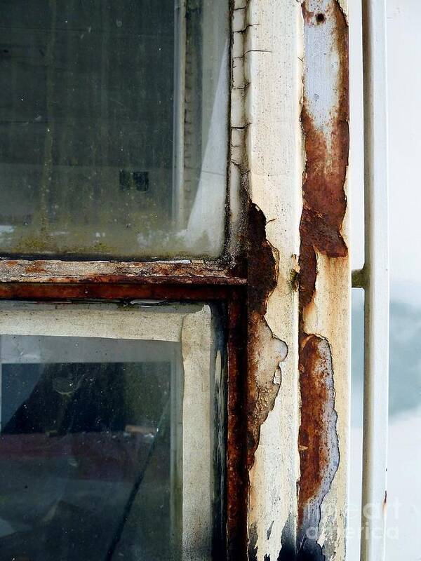 Window Art Print featuring the photograph Rusted Window by Patricia Strand