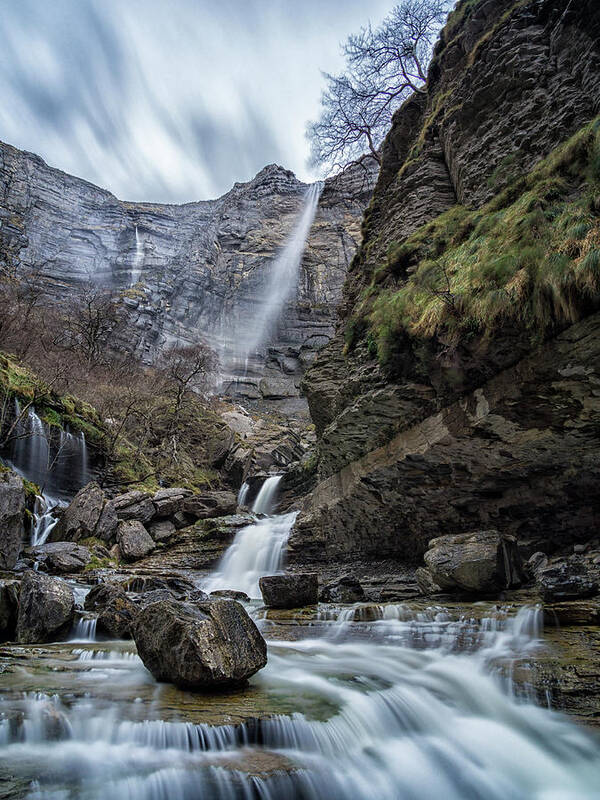 Tranquility Art Print featuring the photograph Salto Del Nervión by Javier Nistal Baz