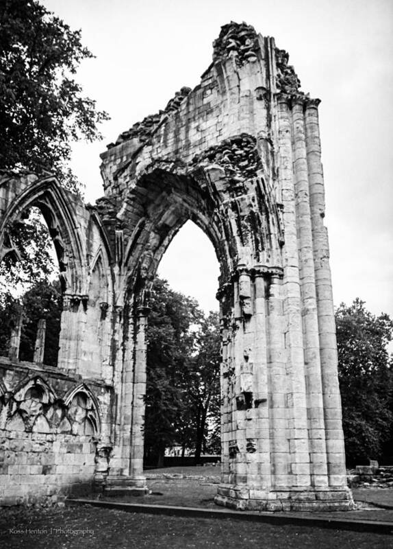 Abbey Art Print featuring the photograph St. Mary's Abbey by Ross Henton