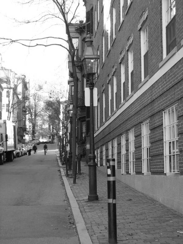Landscape Art Print featuring the photograph Streets Of Boston by Michelle Lawrence