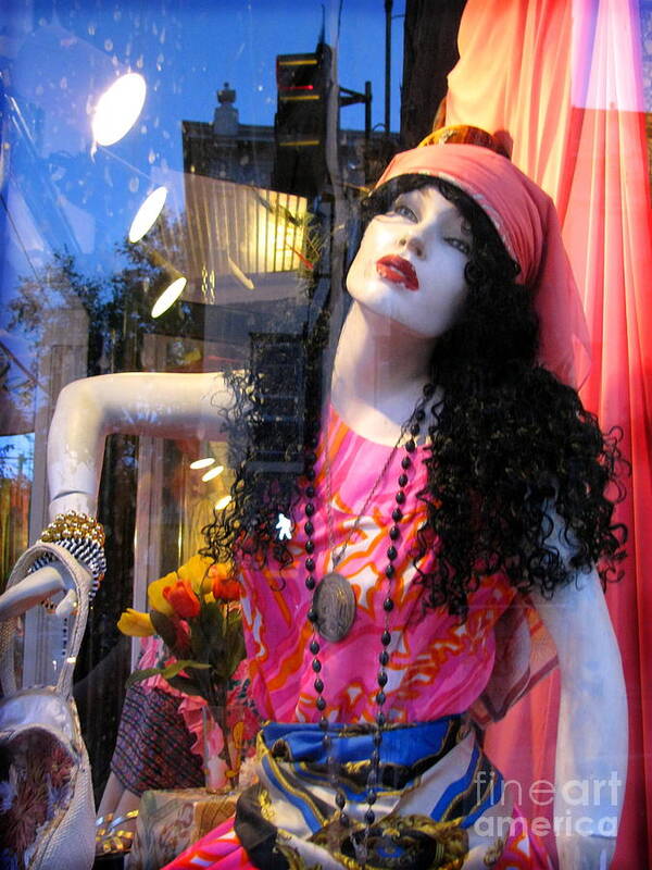 Mannequin Art Print featuring the photograph Strike a Pose by Colleen Kammerer