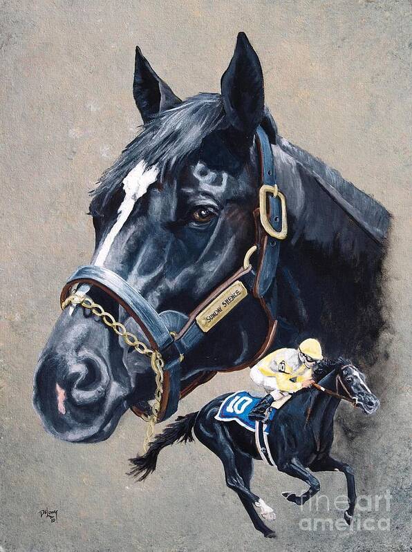 Sunday Silence Art Print featuring the painting Sunday Silence by Pat DeLong